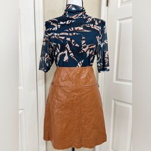 Max studios specialty Brown Skirt size 6